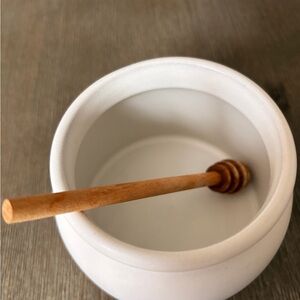 Hearth & Hand Honey Jar with Wooden Dipper